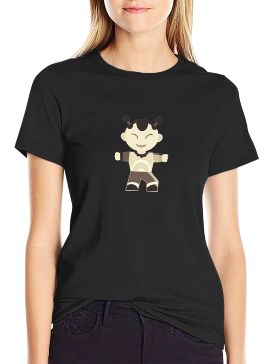 Cool Graphic Print Black T-Shirt