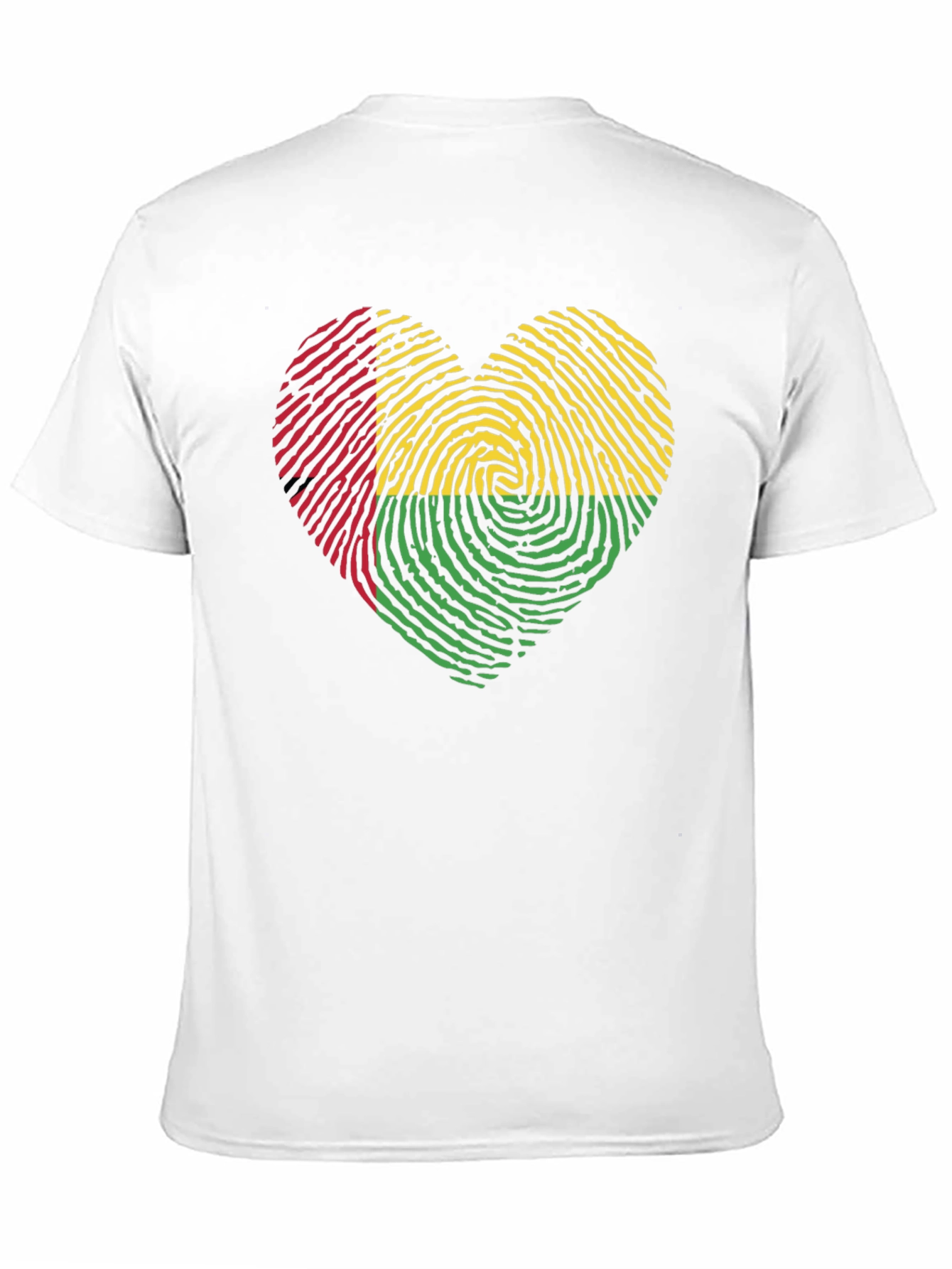 Benin Flag Heart T-Shirt