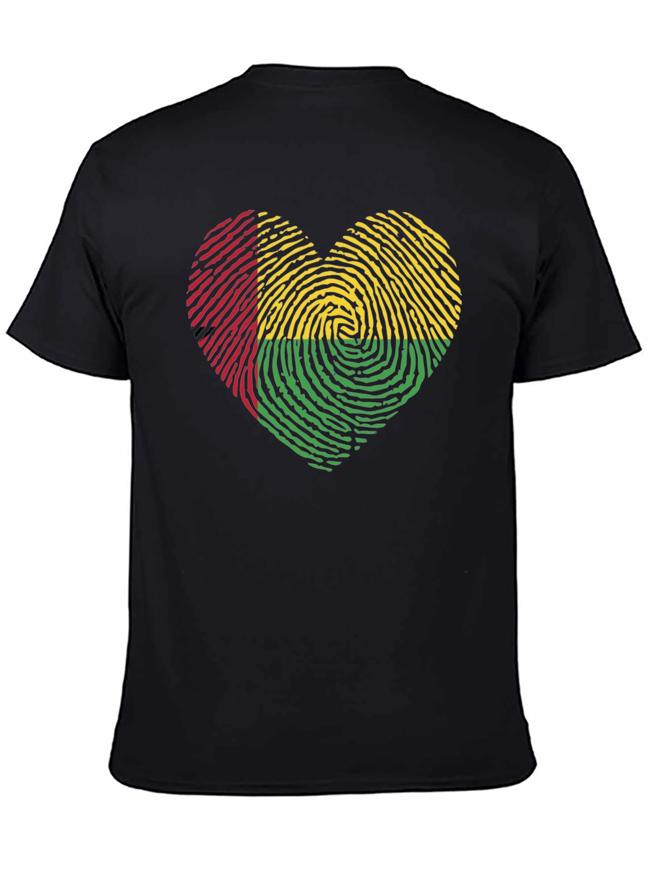 Benin Flag Heart T-Shirt