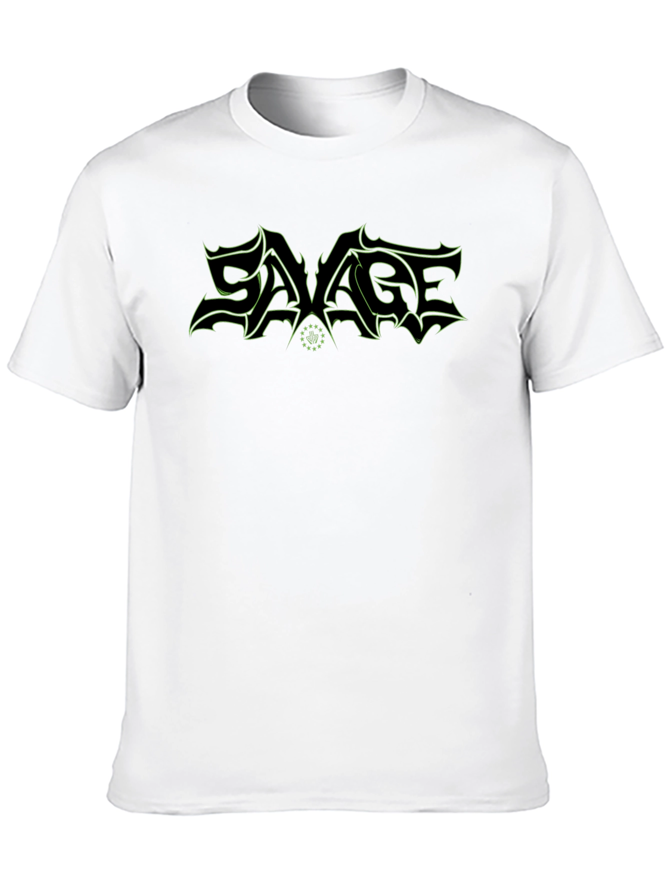 Savage Graphic Print Black T-Shirt