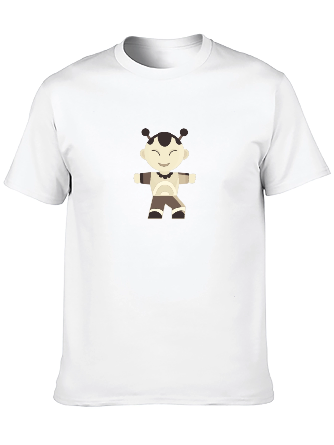 Cool Graphic Print Black T-Shirt