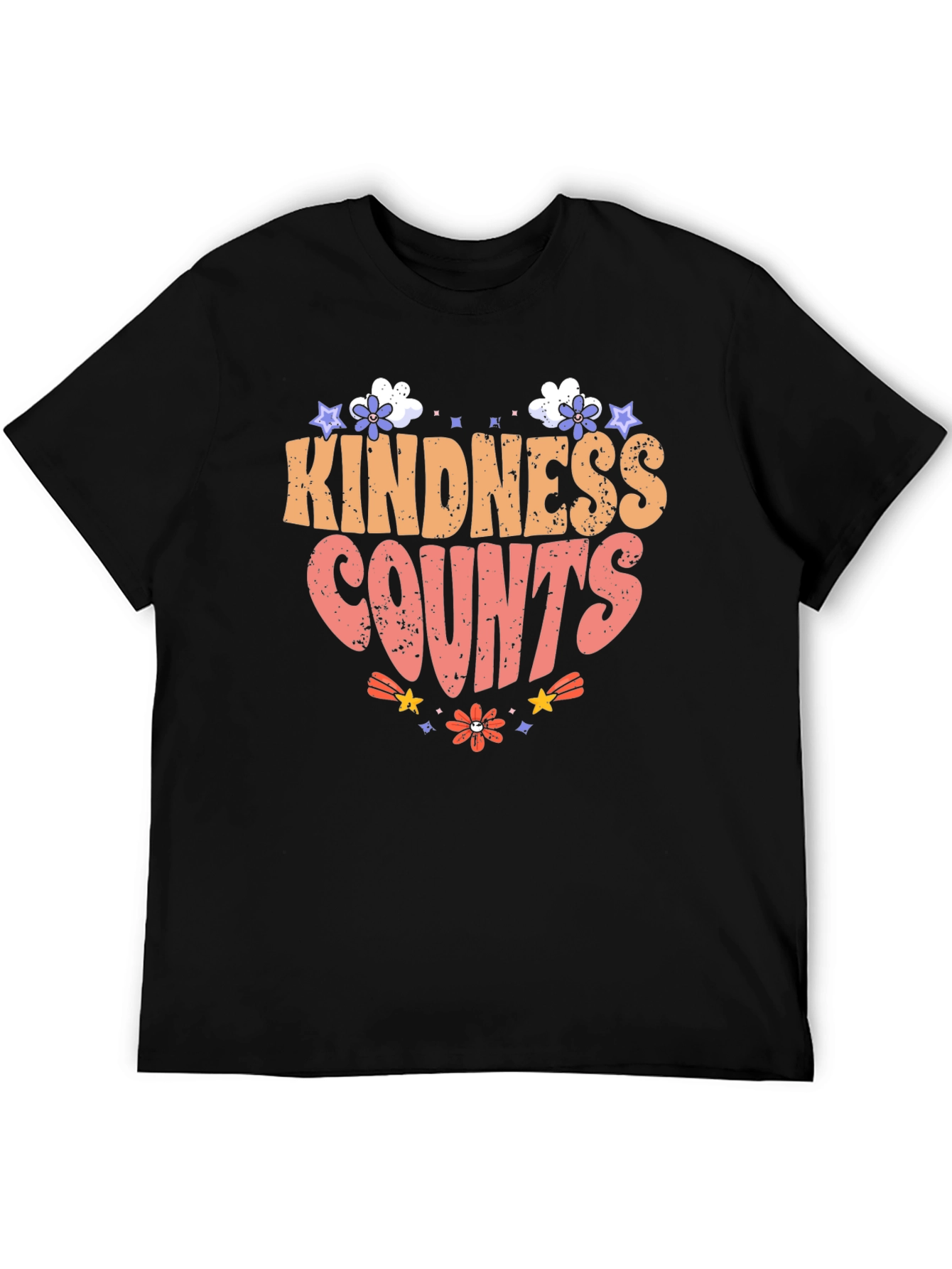 Kindness Counts Graphic Tee - Trendy Comfort