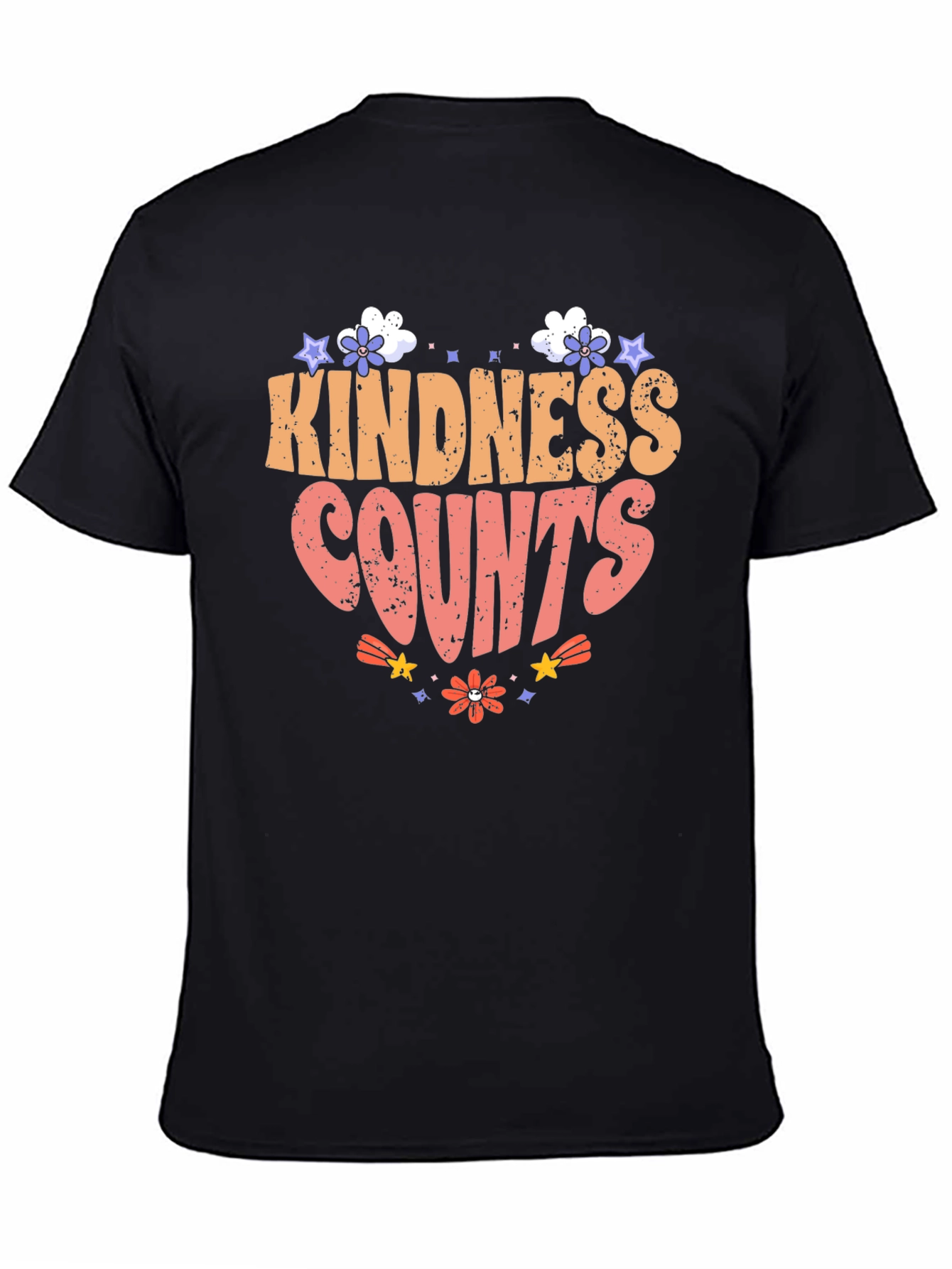Kindness Counts Graphic Tee - Trendy Comfort