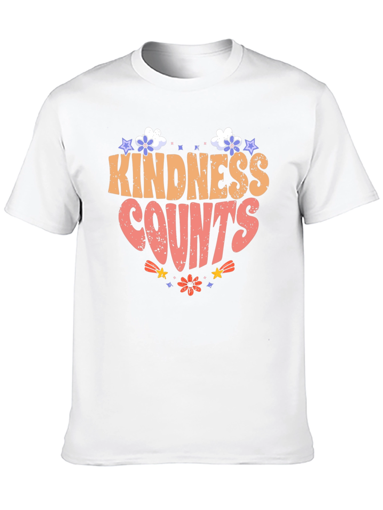 Kindness Counts Graphic Tee - Trendy Comfort