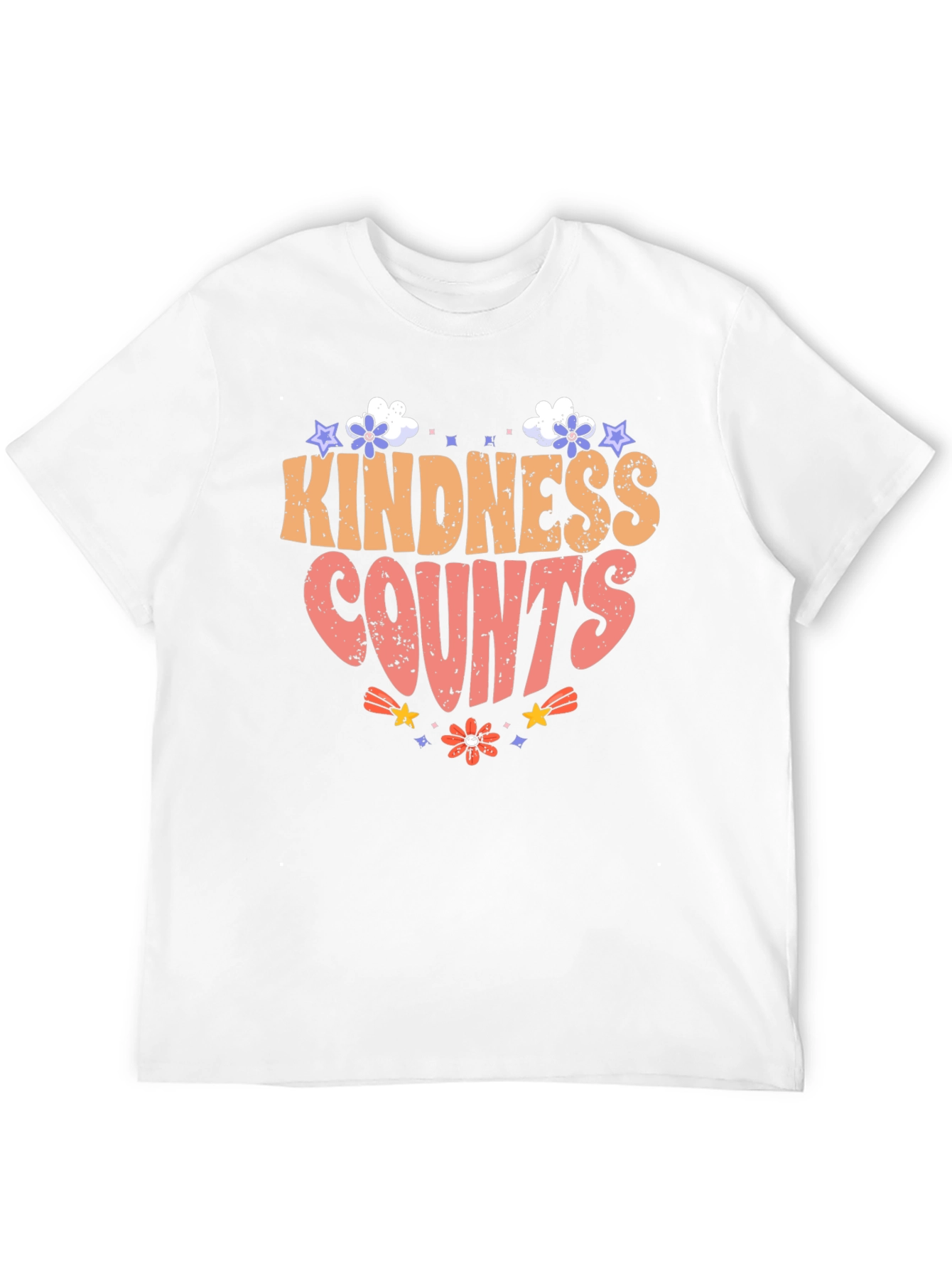 Kindness Counts Graphic Tee - Trendy Comfort